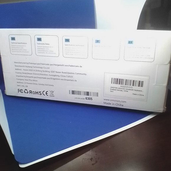 Omoton Wireless Keyboard NWOB - Picture 2 of 2